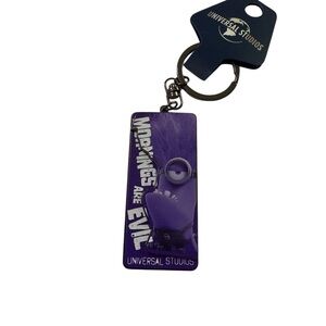 Universal Studios “Mornings Are Evil” Keychain